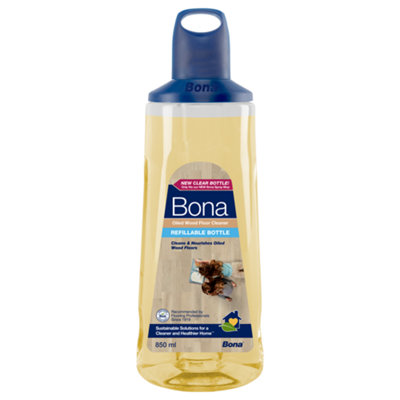 Bona Premium Spray Mop Cartridge For Oiled Wood Floors 850Ml from B&Q