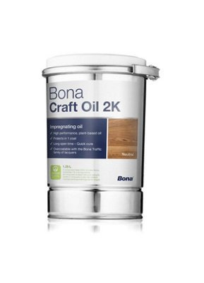 B&Q -  Craft Oil 2K 1.25L Neutral (Pure)