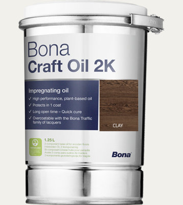 B&Q -  Craft Oil 2K Clay 1.25 Litres