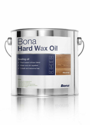 B&Q -  Hard Wax OilMatt 2.5 Litres