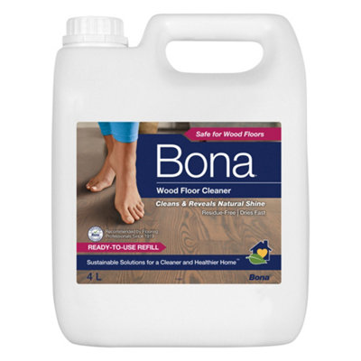 Bona Wood Floor Cleaner4L from B&Q