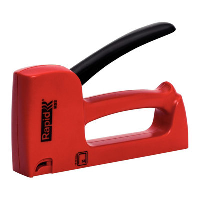 Rapid Duty Manual Staple Gun R53 For No. 53 Staples, Upholstery Tacker All-Steel Interior Parts, Made In Sweden (20443850) Light