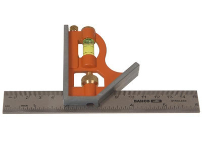 Bahco Metric / Imperial Markings Die-Cast Combination Square Cs150 7314150125241 - Image 13