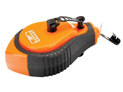 Bahco Cl-1221 Chalk Line Reel 30M, 3X Rewind, 16Kg Breaking Strain - Orange - Image 7