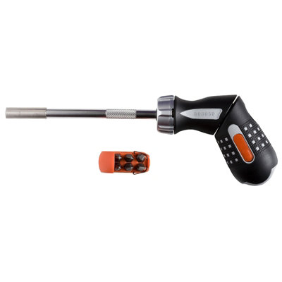 Bahco 808050P 808050P Pistol Ratchet Screwdriver & 6 Bits Bah808050P from B&Q