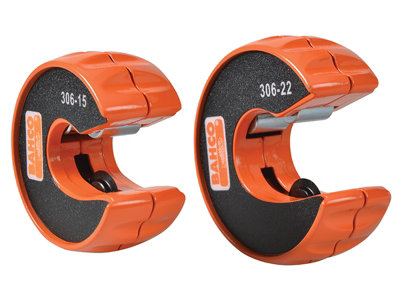 Bahco 15Mm & 22Mm Tube Cutter Pipe Slice Cutter Twin Pack 306-Pack 306-22 306-15