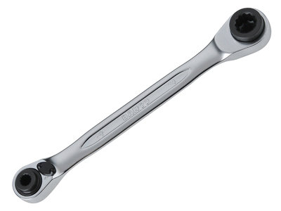 B&Q -  S4Rm-4-7 S4Rm Series Reversible Ratchet Spanner 4/5/6/7mm Bahs4Rm47