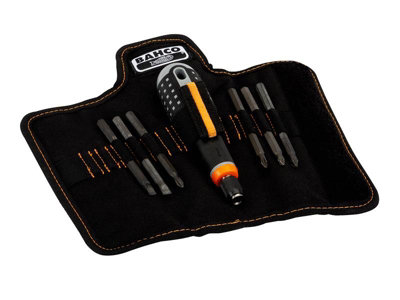 Bahco Be-8571 Ergo Screwdriver Interchangeable Blade Set 7 Piece Bahbe8571 from B&Q