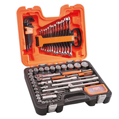 Bahco S95 Piece 1/4In And 1/2In Square Drive Socket Mechanics Set Bahs95 from B&Q