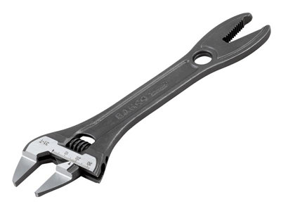 Bahco 31-T Thin Jaw Adjustable Spanner Wrench Serrated Pipe Fitting Jaws Bah31T from B&Q
