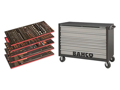 Bahco Xxl Xxl Tool Trolley General Purpose Tool Kit488 Piece Bahxxl from B&Q