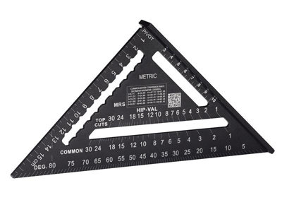 Hultafors 257010 Metric Rafter Square 18Cm 7315292570104 - Image 5