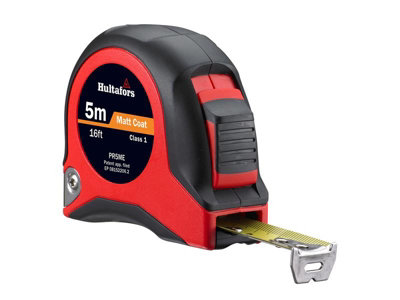 B&Q -  350223 Pr5Me Short Steel Tape Measure 5M/16Ft Width 19mm Hul350223