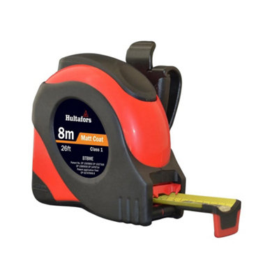 B&Q -  Big T Tape Measure 8M / 26Ft Tape Made In Britain Fscbt8Me Hul356213