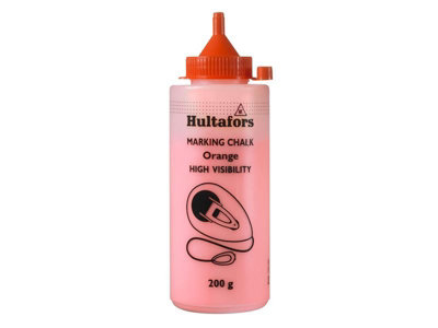 Hultafors Orange 652833 Chalk Line Chalk High-Vis Hul652833 200G