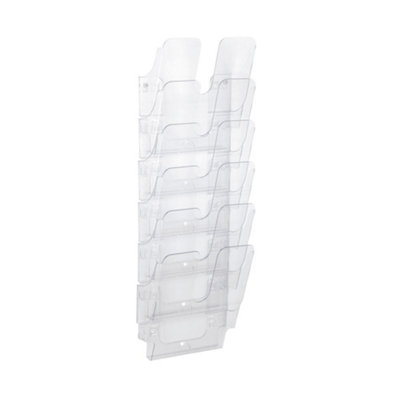 Durable  FLEXIPLUS 6 Wall Mounted Literature Holder A4 Portrait Clear - Image 6