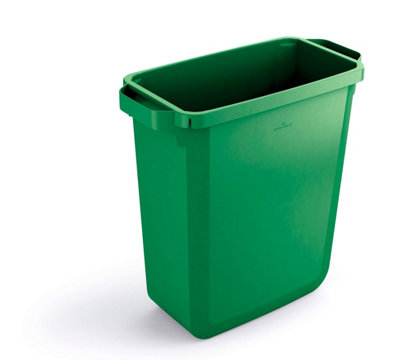 Durable Green 60L Waste Bin | Rectangular Recycling Bin | Food Bin | Durabin - Image 8