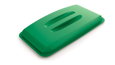 Durable Green Bin Lid - Rectangular Recycling Bin Lid - Food Safe - Durabin 60L
