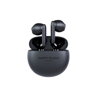 AVF Happy Plugs Joy Lite Wireless EarphonesBlack from B&Q