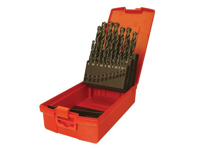 Dormer A19018 A190 No18 Imperial Hss Drill Set Of 29 1/16 - 1/2In X 64Ths