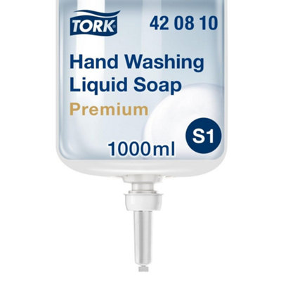 Tork Hand Washing Liquid Soap 1 Litre 6 Pack 420810 SCA39439 - Image 5