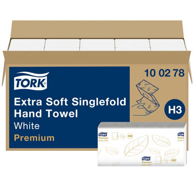 Tork  Singlefold Hand Towel H3 White 3000 Sheets - Image 5