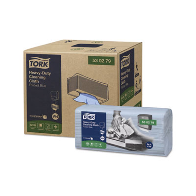 Tork Heavy Duty Cleaning Cloth 105 Sheets Pack Of 4 530279 from B&Q