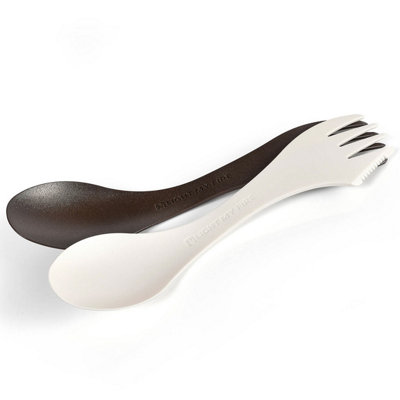 Light My Fire Spork Original 2 Pack Cocoa/cream from B&Q