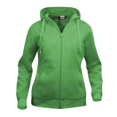 Clique Basic Full Zip Hoody Apple Green Xlarge