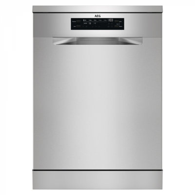 Aeg Ffb53617ZmFreestanding DishwasherD Energy from B&Q