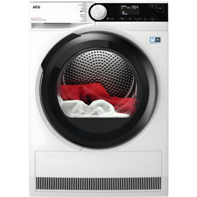 Aeg Tr838P4BWhite 8Kg Heat Pump Tumble DryerA++ Energy Rated from B&Q