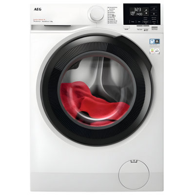 B&Q -  Lfr61944Ad6000 Series White Freestanding 9Kg Washing Machine1400 RpmA Energy