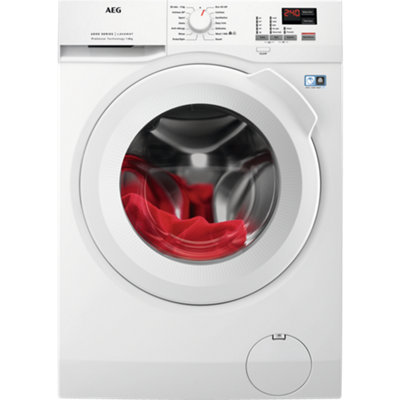 Aeg L6Fbk841B6000 Series White Freestanding 8Kg Washing Machine1400 RpmA Energy from B&Q