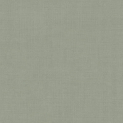 B&Q -  Ester Green Pinje Plain Texture Wallpaper
