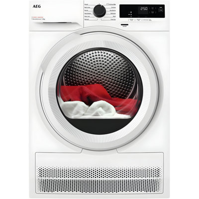 Aeg Txh508A4RWhite 8Kg Heat Pump Tumble DryerA++ Energy Rated from B&Q