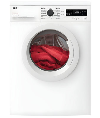 Aeg Lfx50744BWhite Freestanding 7Kg Washing Machine1400 RpmC Energy from B&Q