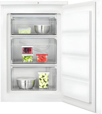 Aeg Ot6La811DwWhite Freezer85CmD Energy Rating from B&Q