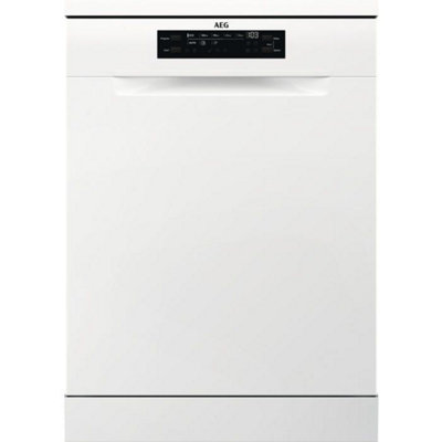 Aeg Ffb74917ZwWhite Dishwasher14 Place SettingsC Energy from B&Q