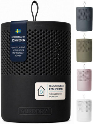 Absodry Duo Family Series 6 Non-Electric Mould And Odour Protection Moisture Absorber - Black - Image 3