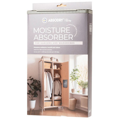 Absodry Unisex Grey Moisture Absorber For Closet & Wardrobes Indoor Hanging Dehumidifier In - Image 3