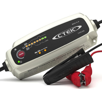 CTEK MXS 5.0 Car Bike Battery Charger Suitable For 1.2-110Ah - (56-975) - Image 10