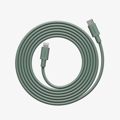 Avolt New Cable 1Oak GreenUsb To C2M from B&Q