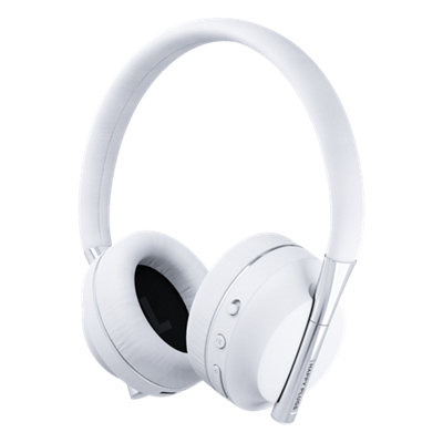 AVF Happy Plugs Play HeadphonesWhite from B&Q