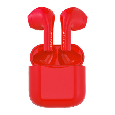 B&Q -  Happy Plugs Joy True Wireless EarphonesRed