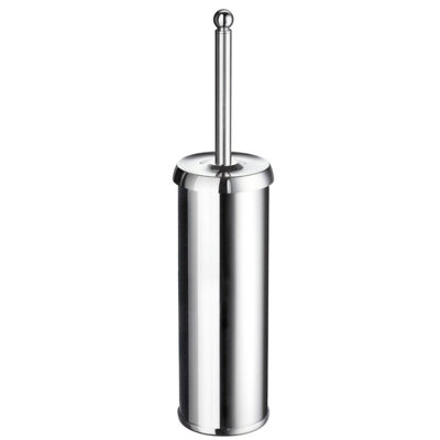 Smedbo Freestanding Toilet Brush And Container With Plastic Insert from B&Q