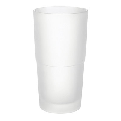 Smedbo XtraSpare Frosted Glass Container from B&Q