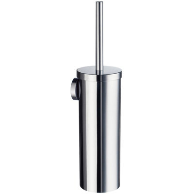 Smedbo Wall Mounted Toilet Brush And Container With Plastic Insert from B&Q