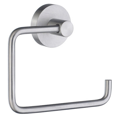 B&Q -  Wall Mounted Toilet Roll Holder For Bathroom Toilet Paper - Image 3