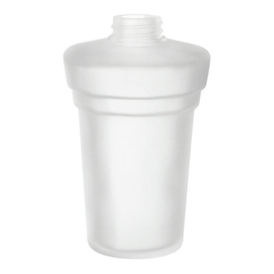 Smedbo XtraSpare Frosted Glass Soap Container from B&Q