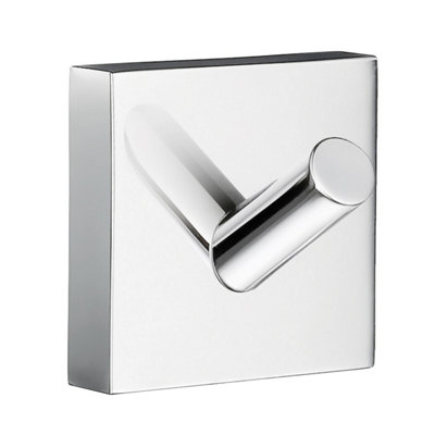 Smedbo Towel Hooks Wall Mounted Storage Non-Rust Brass Core B&Q